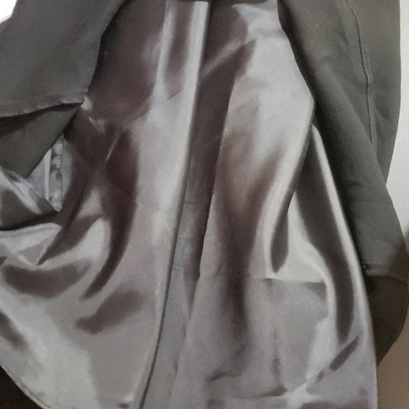 SALE⚡️ADRIANNA PAPELL SILK RUFFLE SZ 10/12 READ - Picture 11 of 13